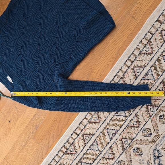 SONOMA BRAND WOMEN'S BLUE SCOOPNECK PULLOVER SWEATER SIZE LARGE - Picture 14 of 15